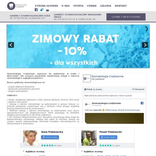 Warszawa - pomoc stomatologiczna