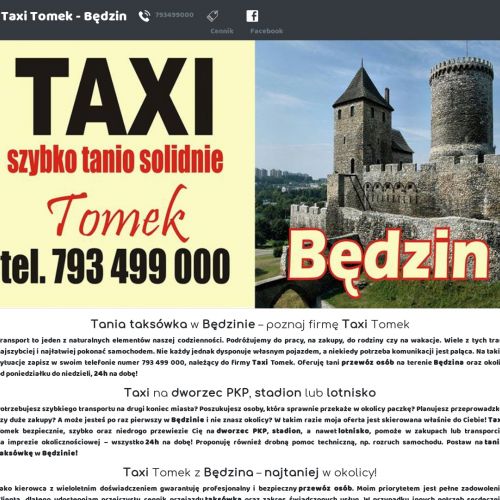 Taxi będzin 24h - Będzin