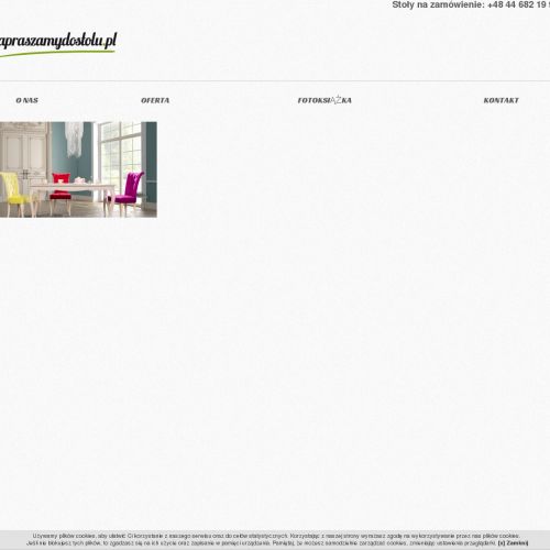 Stoły z drewna litego na zamówienie