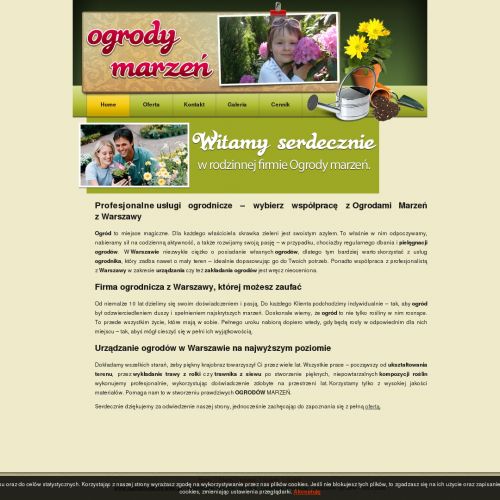 Firma ogrodnicza w Warszawie