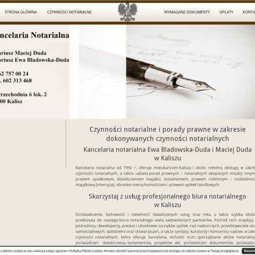 Kalisz - taksa notarialna