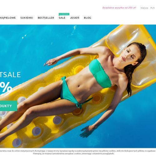 Poznań - stroje kąpielowe z wycięciem