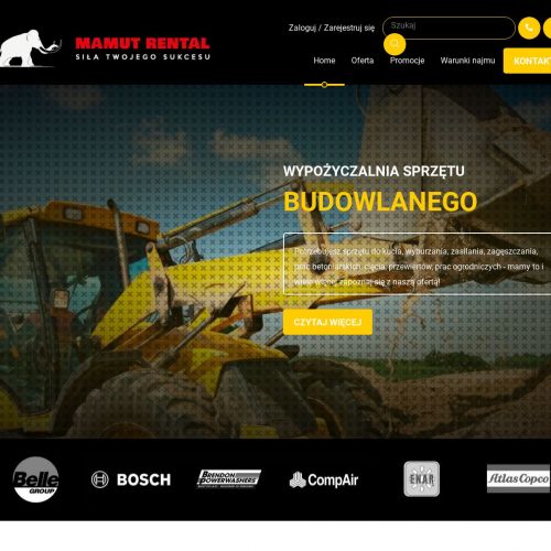 Będzin - wypożyczalnia maszyn budowlanych