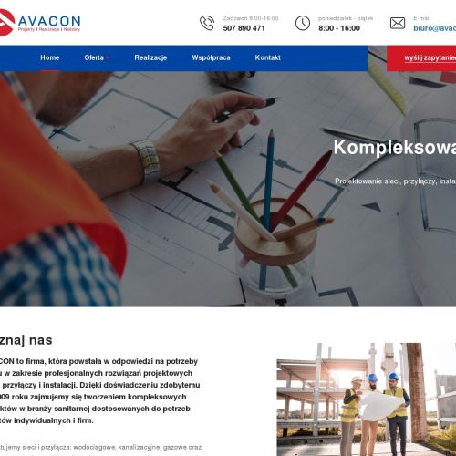 Projekt instalacji sanitarnych w Krakowie