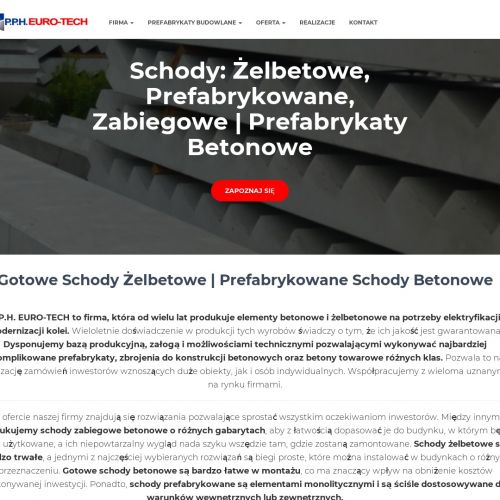 Prefabrykacja schodów żelbetowych w Poznaniu