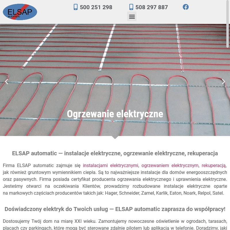 Instalacje elektryczne - żory