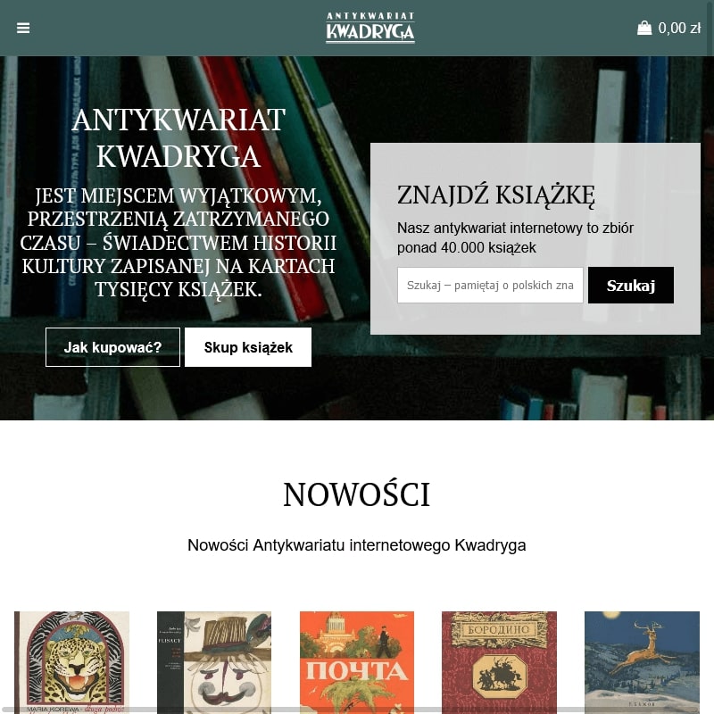 Skup książek antykwariat w Warszawie
