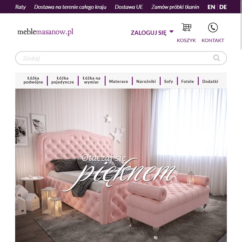 Łóżka podwójne - Kraków