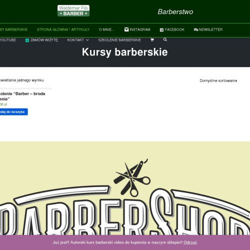 Katowice - barber kurs online