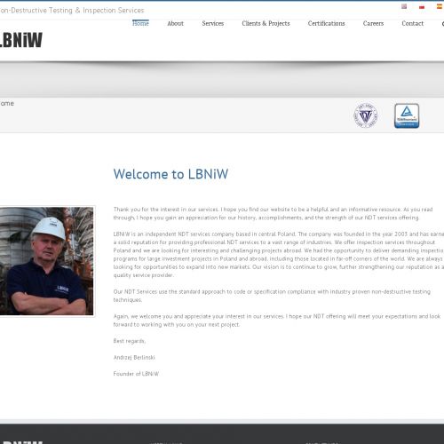 Badania szczelności spoin metodą penetracyjną