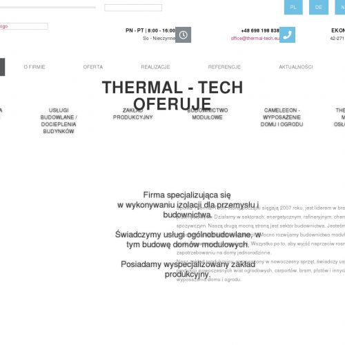 Termoizolacja pianą pur