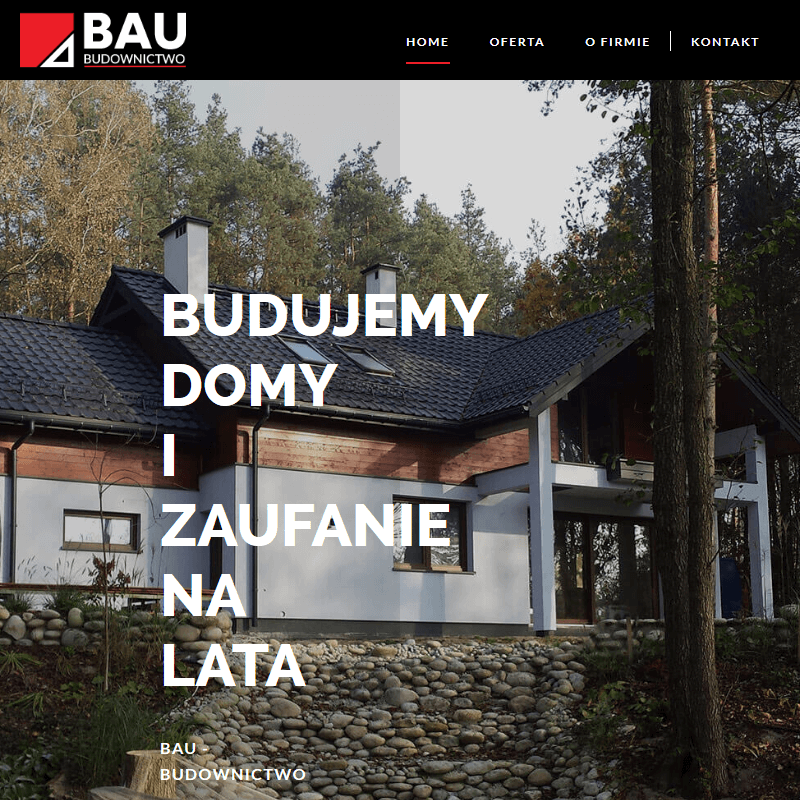 Warszawa - budowanie domów jednorodzinnych z ogródkiem