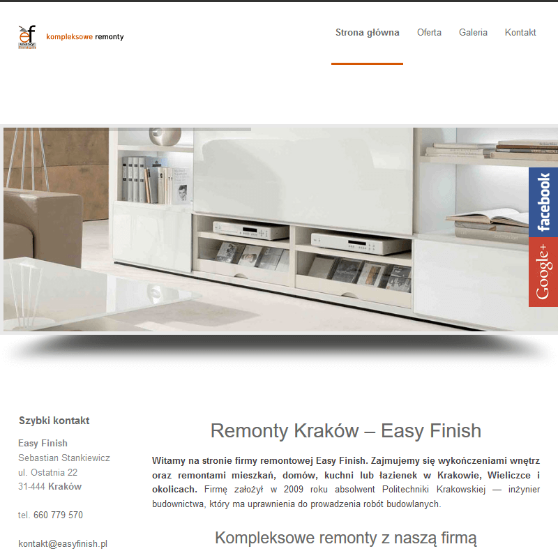 Firmy remontowo budowlane w Krakowie