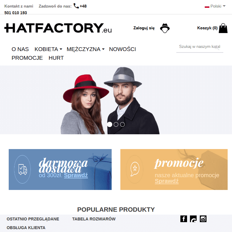 Warszawa - kapelusz panama