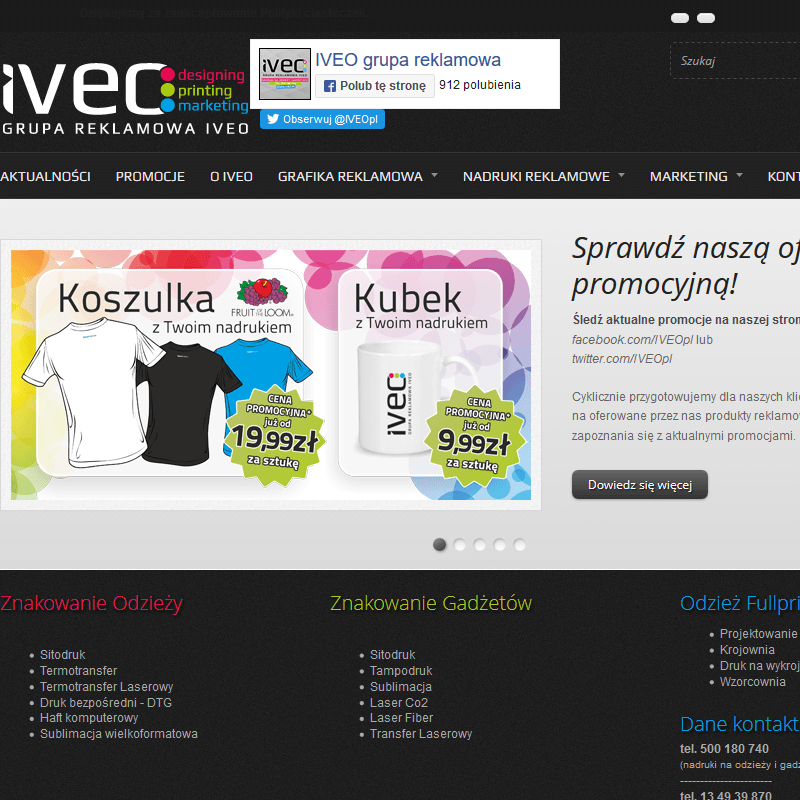 Nadruk na koszulkach w Jaśle