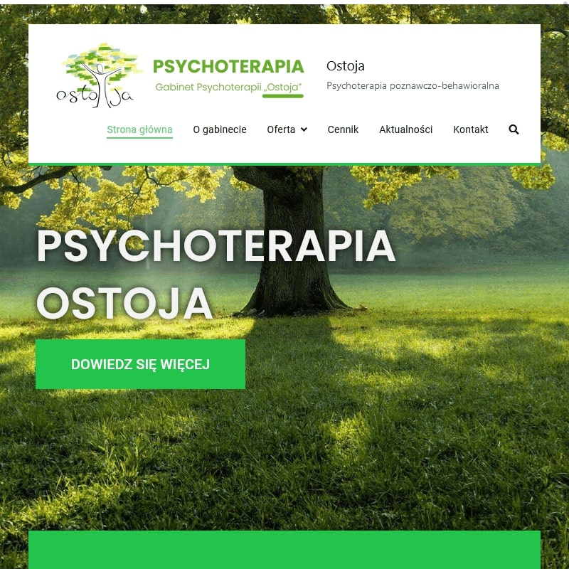 Psychoterapia behawioralna Warszawa
