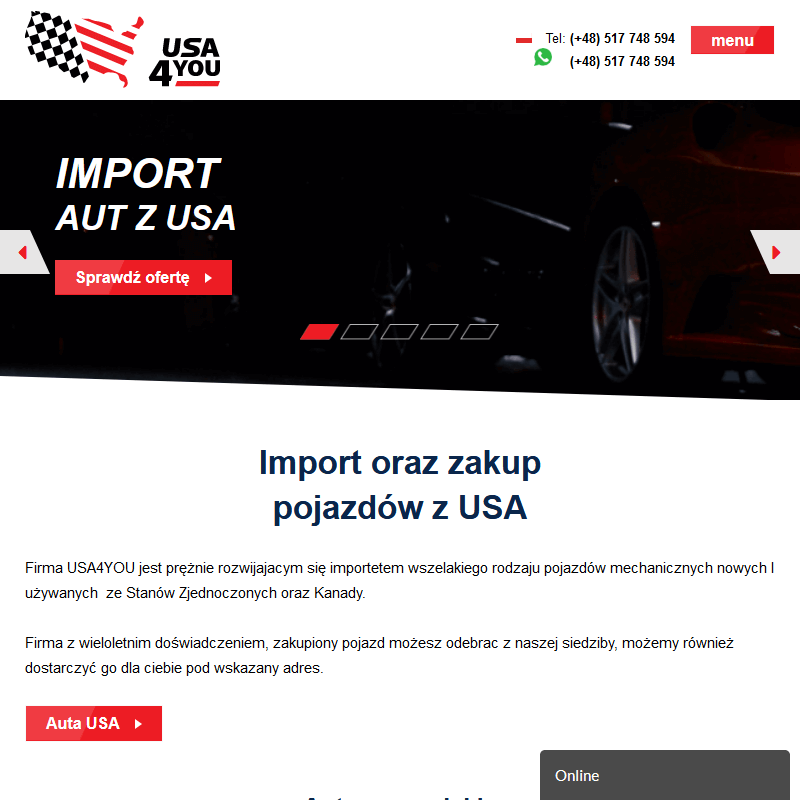 Importer samochodów usa w Kielcach