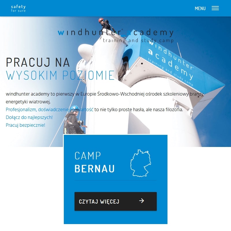 Gdańsk - praca na turbinach wiatrowych